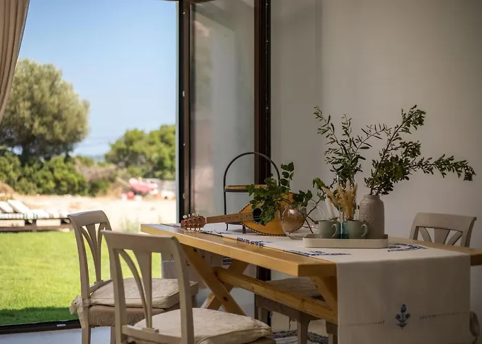 Exclusive Olive & Herb Villa, Mountain To Sea Views, Rhodes Afantou