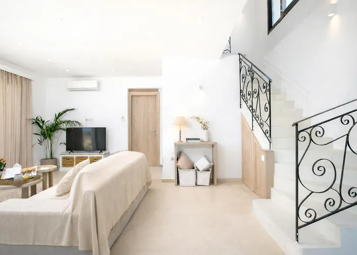 Villa Exclusive Olive & Herb Villa, Mountain To Sea Views, Rhodes Afantou