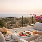Exclusive Olive & Herb Villa, Mountain To Sea Views, Rhodes