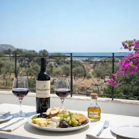 Exclusive Olive & Herb Villa, Mountain To Sea Views, Rhodes *