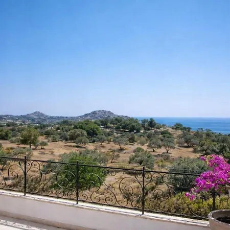 Exclusive Olive & Herb Villa, Mountain To Sea Views, Rhodes