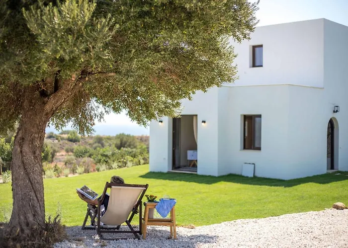 Вилла Exclusive Olive & Herb Villa, Mountain To Sea Views, Rhodes