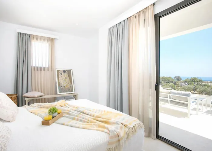 Exclusive Olive & Herb Villa, Mountain To Sea Views, Rhodes * 阿凡投