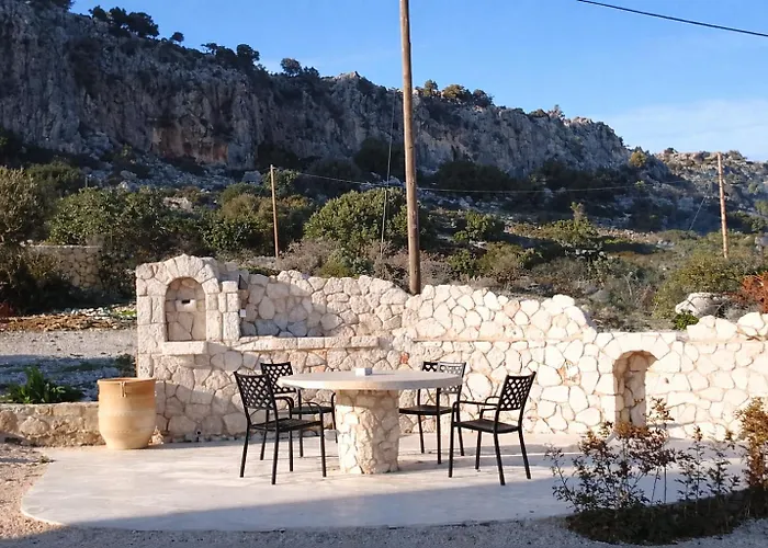 Exclusive Olive & Herb Villa, Mountain To Sea Views, Rhodes Афанту