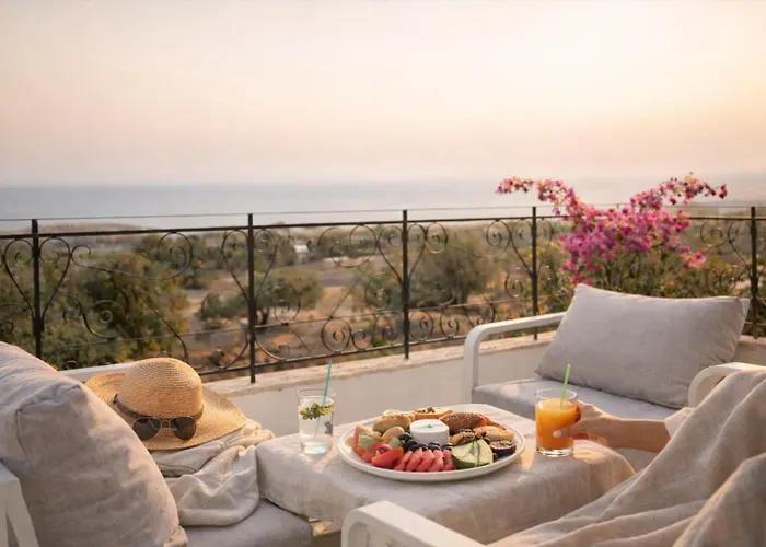 Exclusive Olive & Herb Villa, Mountain To Sea Views, Rhodes