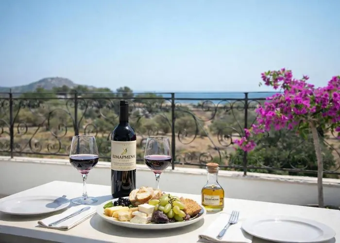 Exclusive Olive & Herb Villa, Mountain To Sea Views, Rhodes *