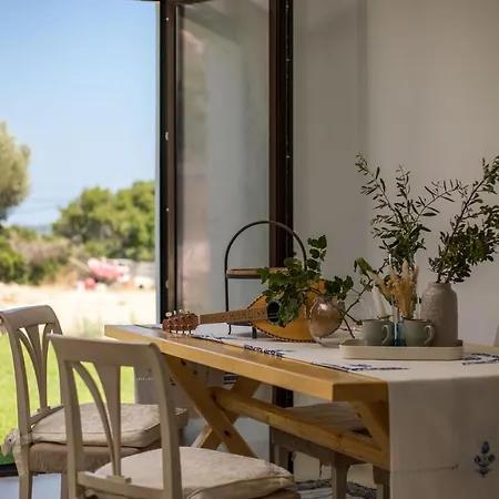 Exclusive Olive & Herb Villa, Mountain To Sea Views, Rhodes Afantou